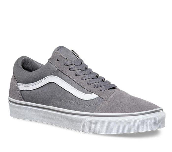 gray vans sneakers