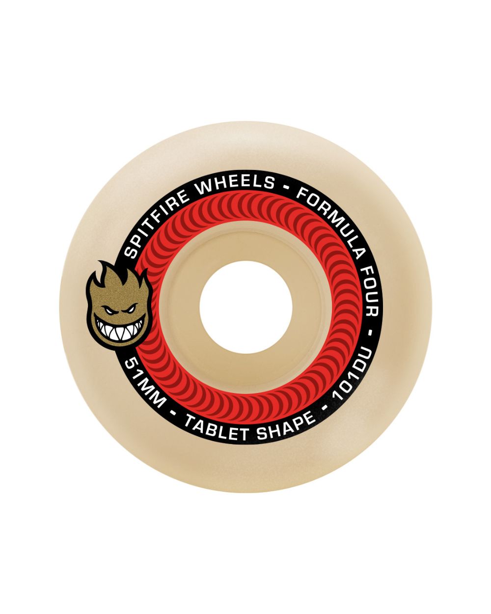 Spitfire Formula Four 101D Tablet Skateboard Wheels available at Richmond Surf & Skate, Australia