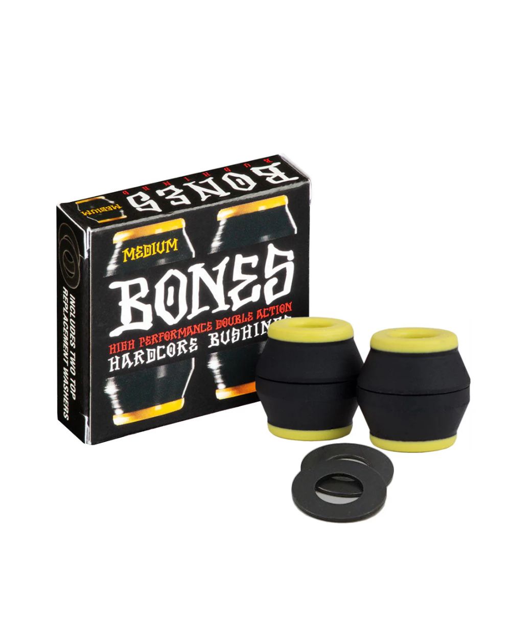 ones Medium 91a Black Skateboard Bushings – Available at Richmond Surf & Skate Richmond