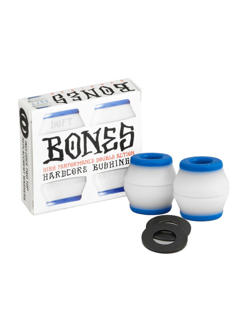 ones Medium 81a White Skateboard Bushings – Available at Richmond Surf & Skate Richmond