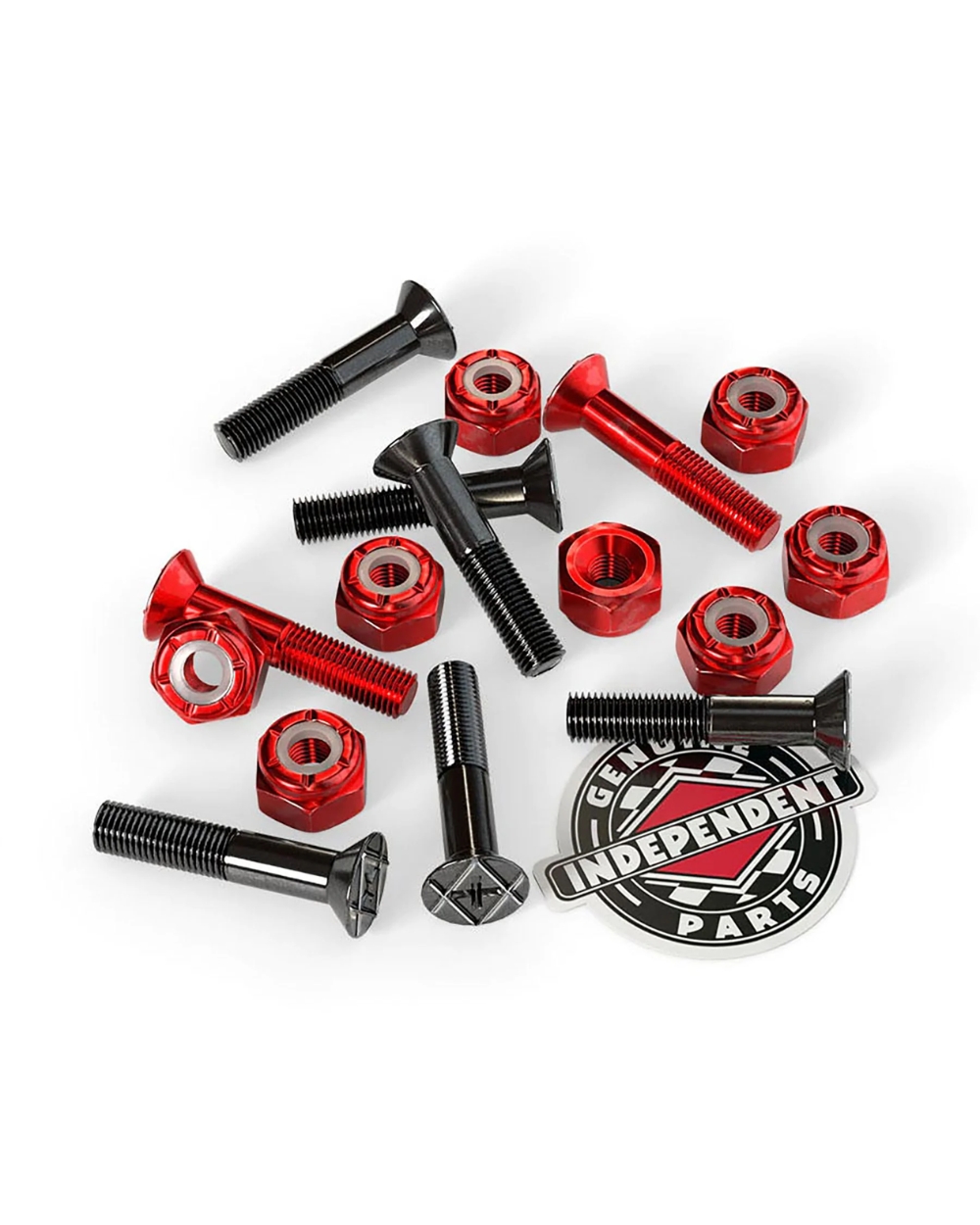 ndependent Phillips Hardware Red – Skateboard Bolts 7/8" and 1" Available at Richmond Surf & Skate Richmond