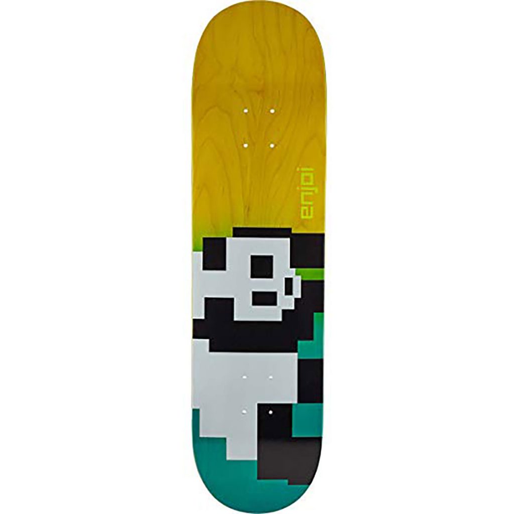 ENJOI 8 BIT PANDA R7 8.375 BLUE/YELLOW - Richmond Surf & Skate