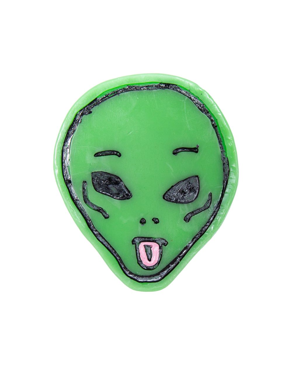 Ripndip Lord Alien green skate wax for smoother ledges, rails, and curbs 2