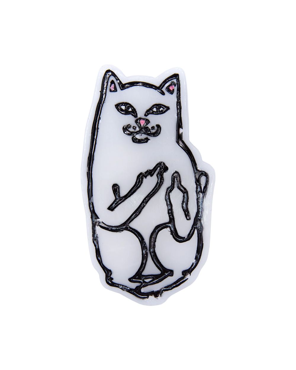 RIPNDIP Lord Nermal white skate wax — skateboard wax for rails and ledges