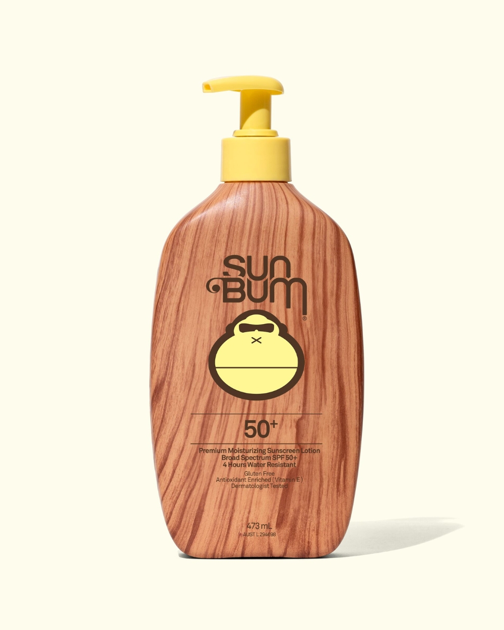Sun Bum Original SPF 50+ Sunscreen Lotion 473ml – Front of bottle