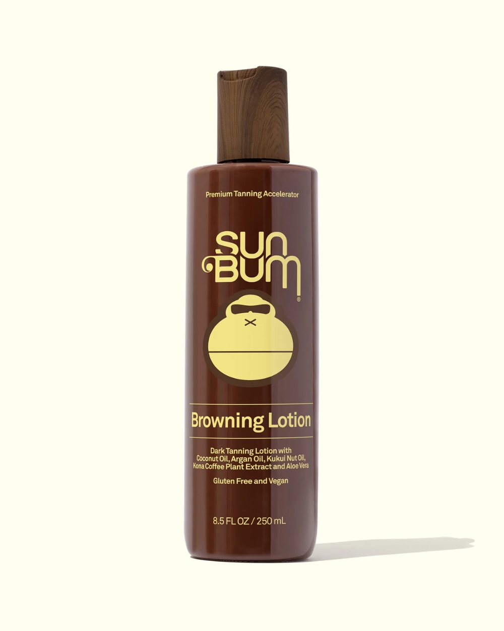 “Sun Bum Browning Lotion 250mL bottle front view”