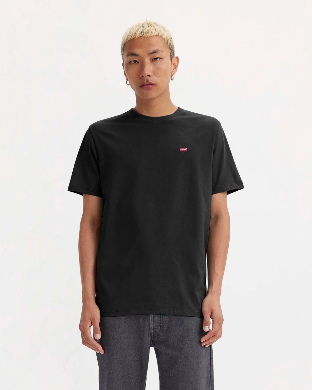 Levi's Men's Original Housemark T-Shirt Mineral Black