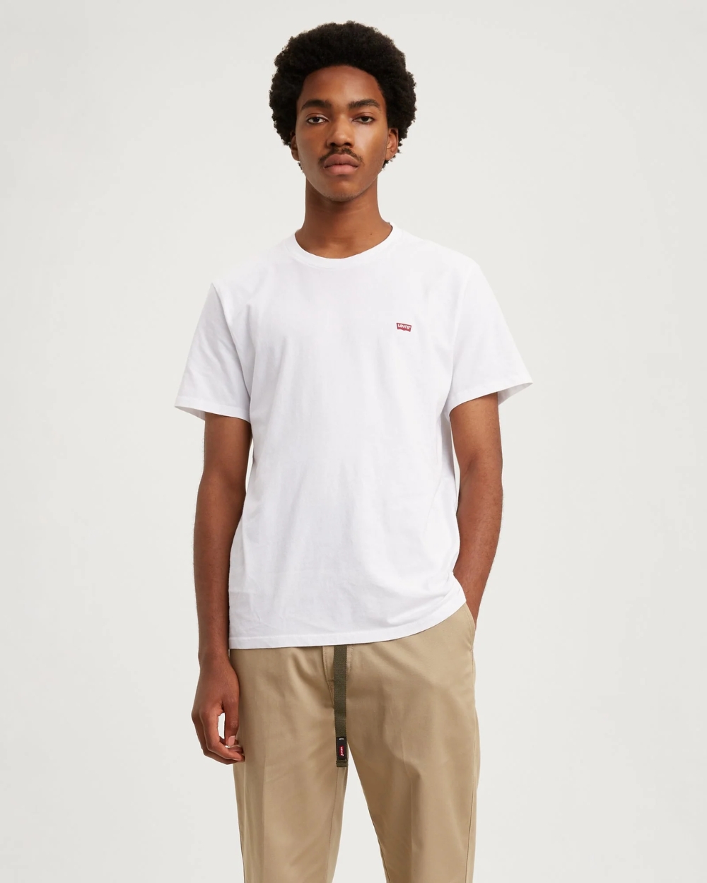Levi's Men's Original Housemark T-Shirt White