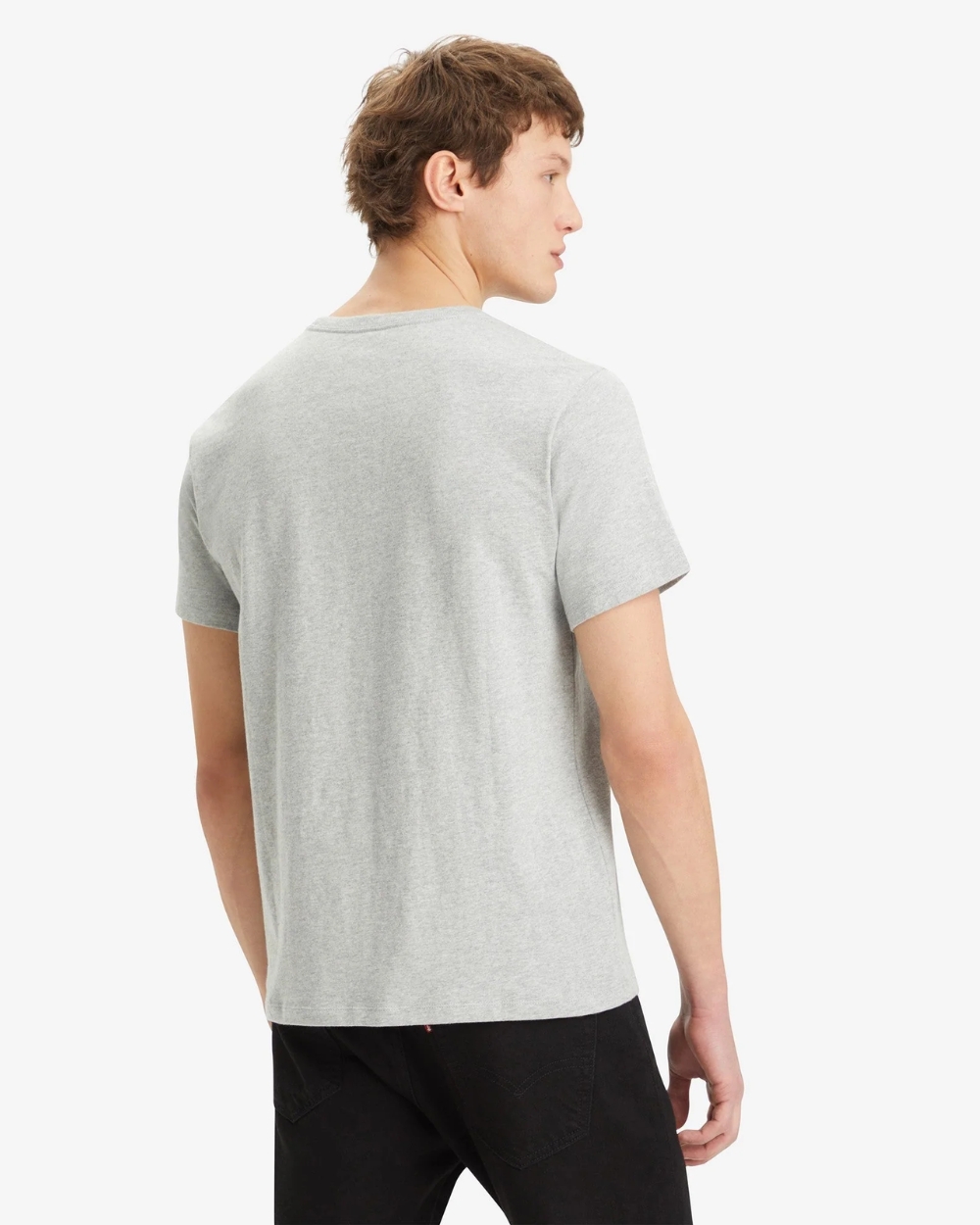 Levi's Men's Original Housemark T-Shirt Grey