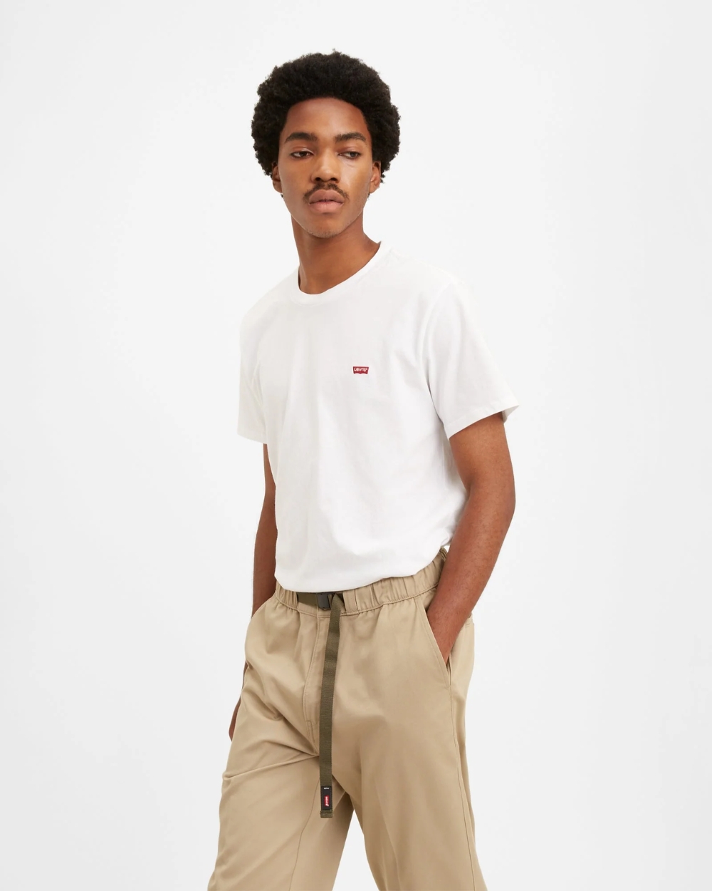 Levi's Men's Original Housemark T-Shirt White