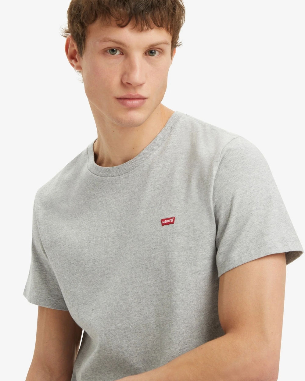 Levi's Men's Original Housemark T-Shirt Grey