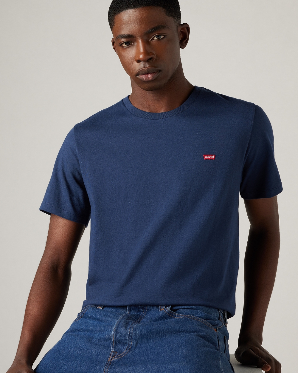Levi's Men's Original Housemark T-Shirt Navy
